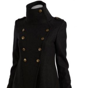 Adrew Marc Wool Coat Military Style - image 1